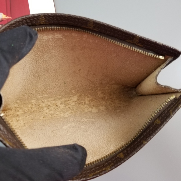 LOUIS VUITTON Pouchette Classic Monogram print GM - Picture 7 of 16